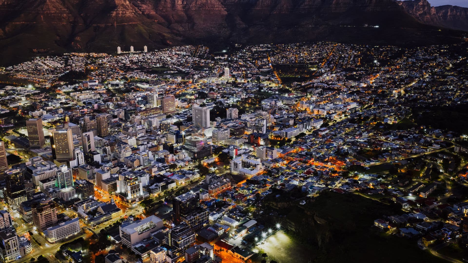 Cape Town with Table Mountain